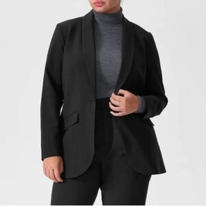 NWT Universal Standard Black Rio Blazer Size L/22-24